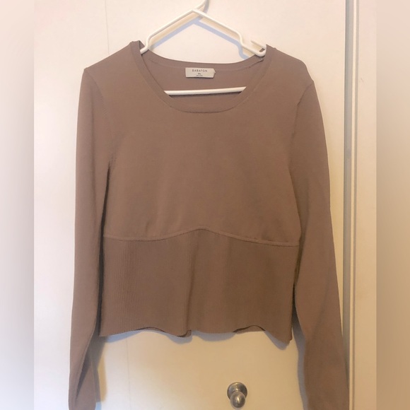 Aritzia Babaton sweater. Dark taupe. 2xlarge - Picture 1 of 3